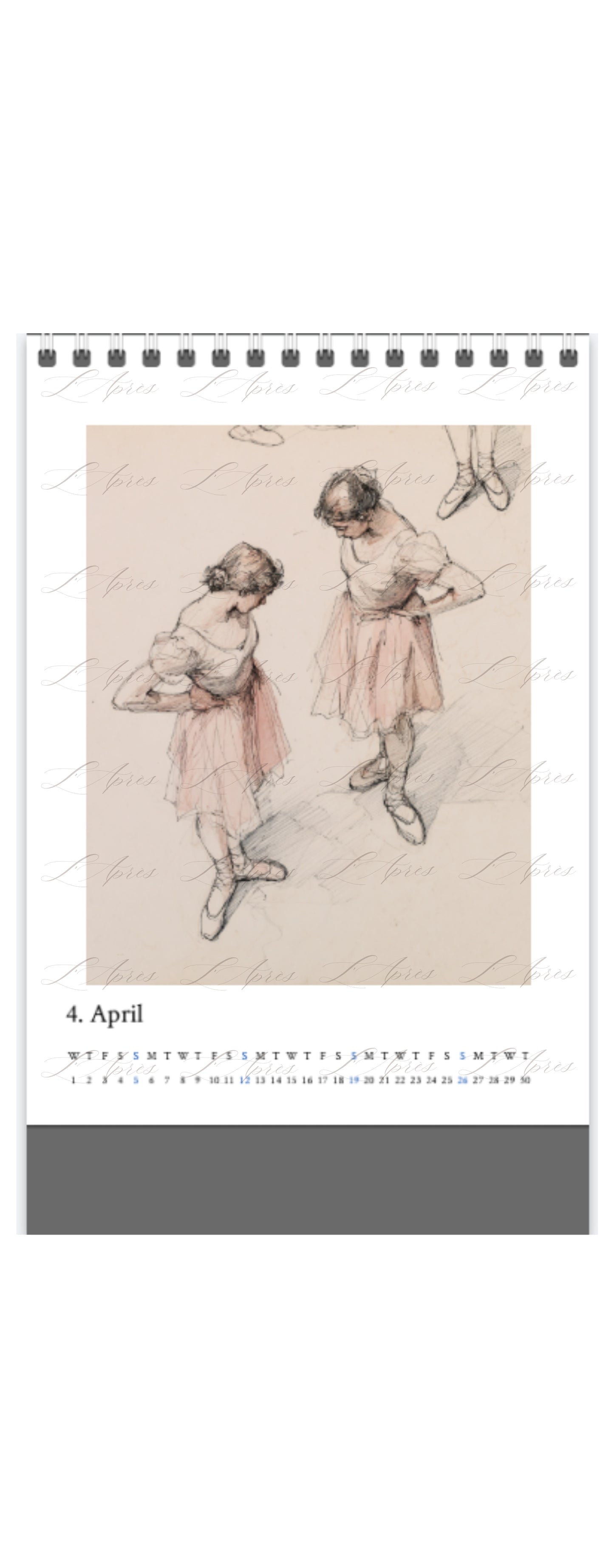 2026 Ballet Calendar (L’Après Ballet Edition 2026) Director Veronica J