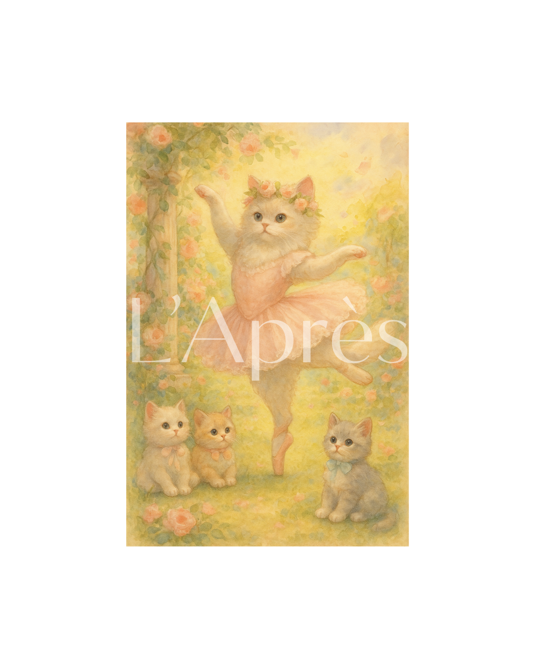 라프레발레 BALLERINAS CAT - SET MINI CARD