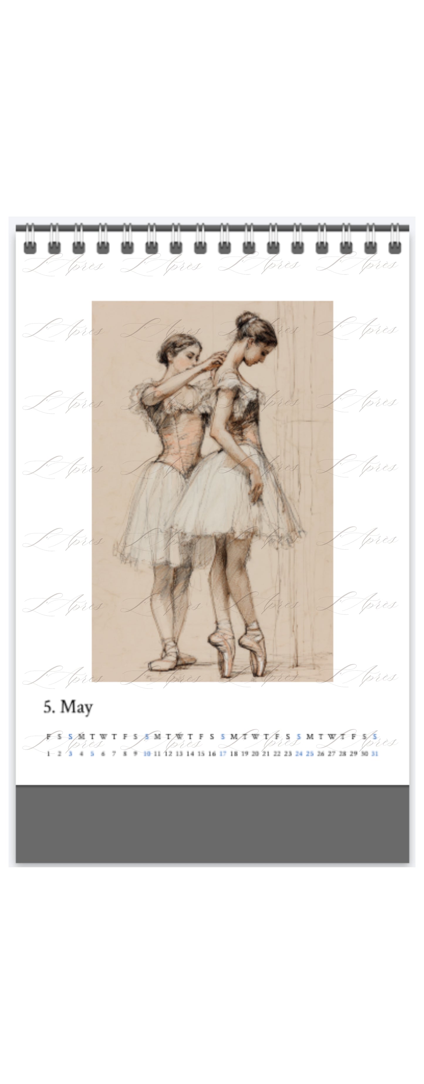 2026 Ballet Calendar (L’Après Ballet Edition 2026) Director Veronica J