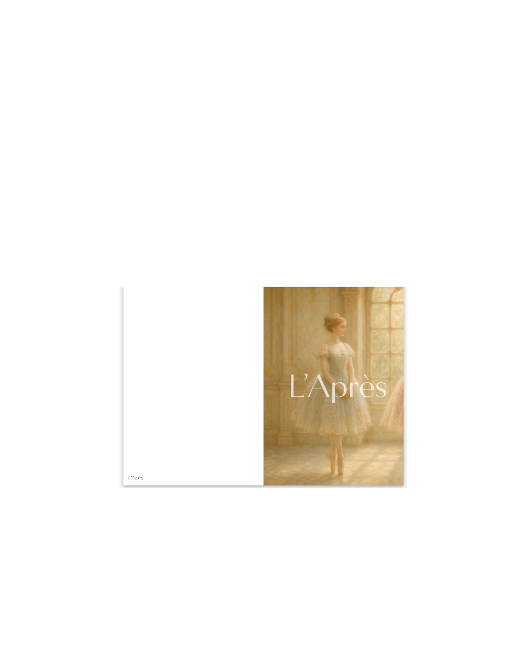라프레발레 Ballet Mini card - 베르사유