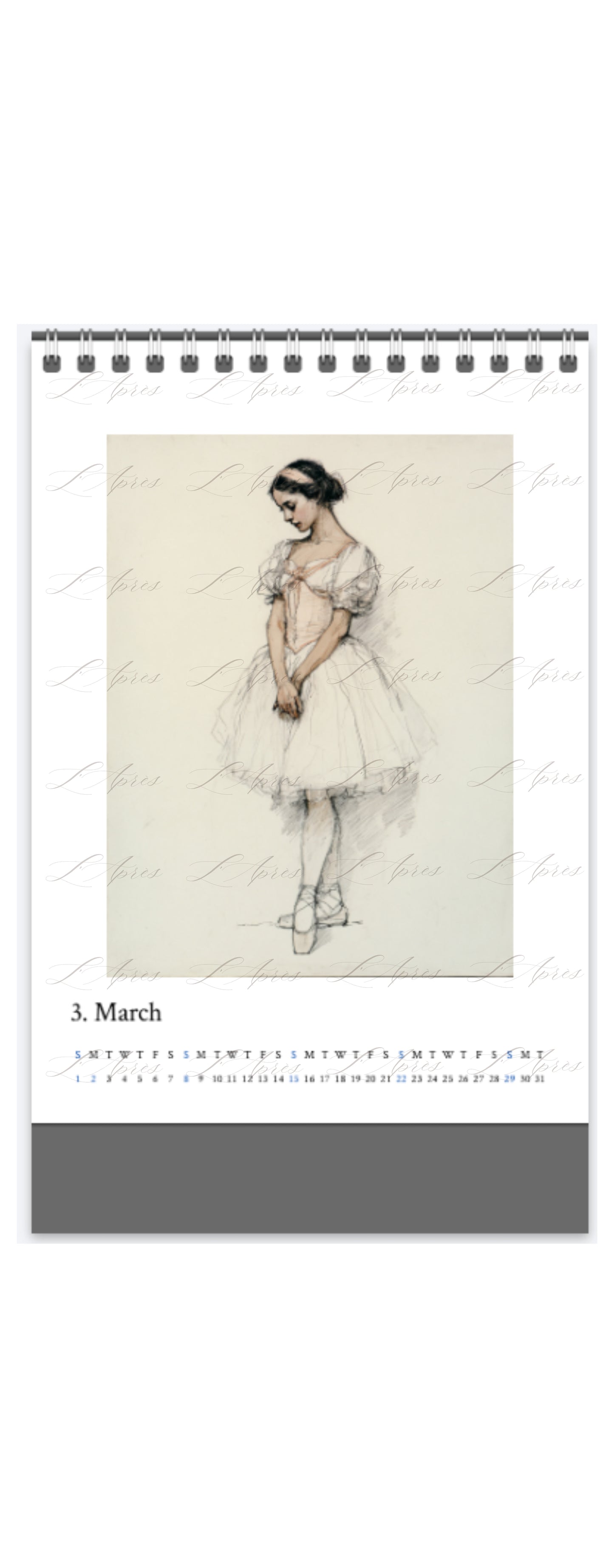 2026 Ballet Calendar (L’Après Ballet Edition 2026) Director Veronica J