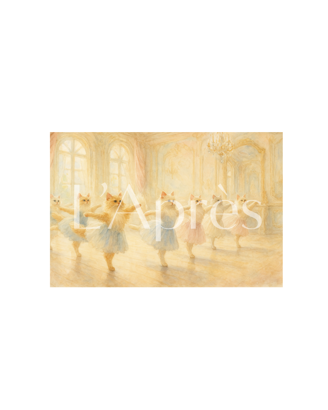 라프레발레 BALLERINAS CAT - SET MINI CARD