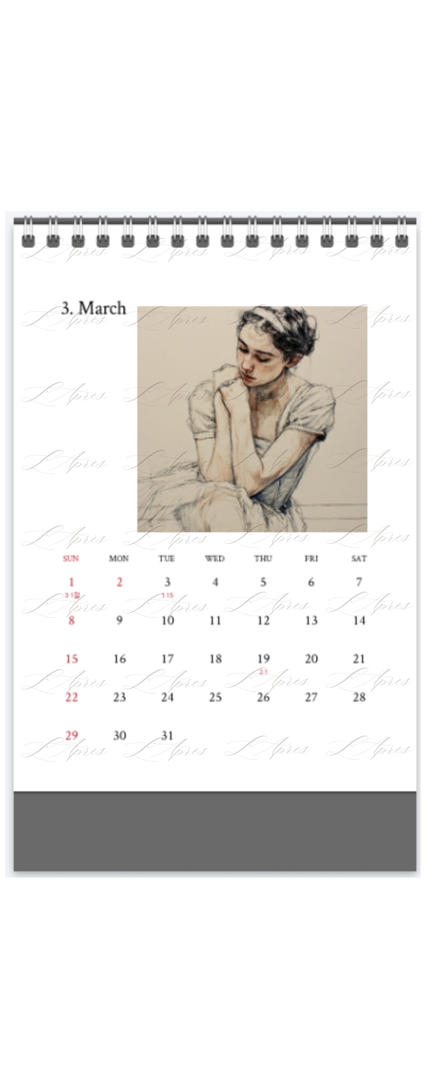 2026 Ballet Calendar (L’Après Ballet Edition 2026) Director Veronica J