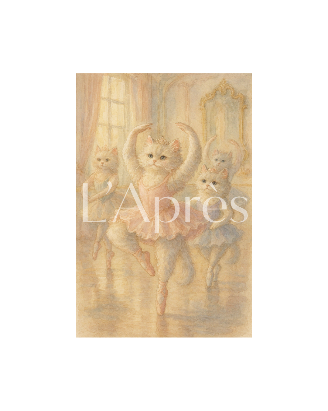 라프레발레 BALLERINAS CAT - SET MINI CARD