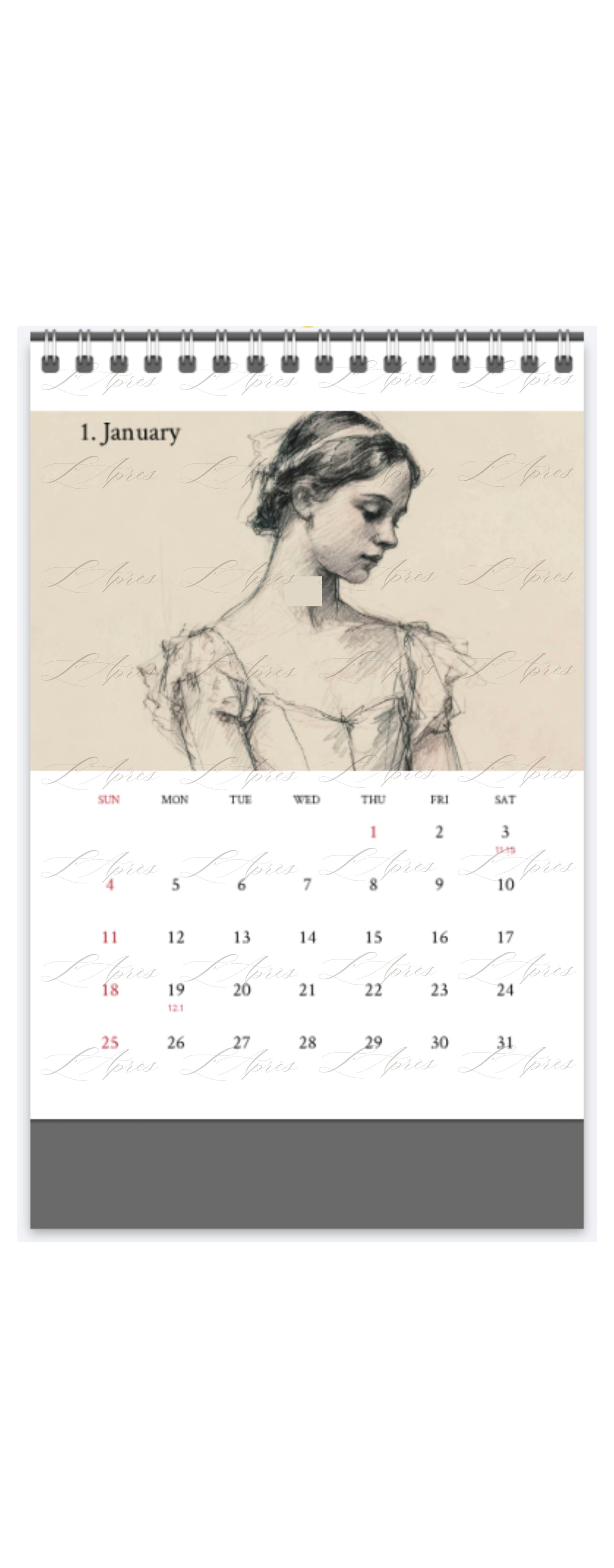 2026 Ballet Calendar (L’Après Ballet Edition 2026) Director Veronica J