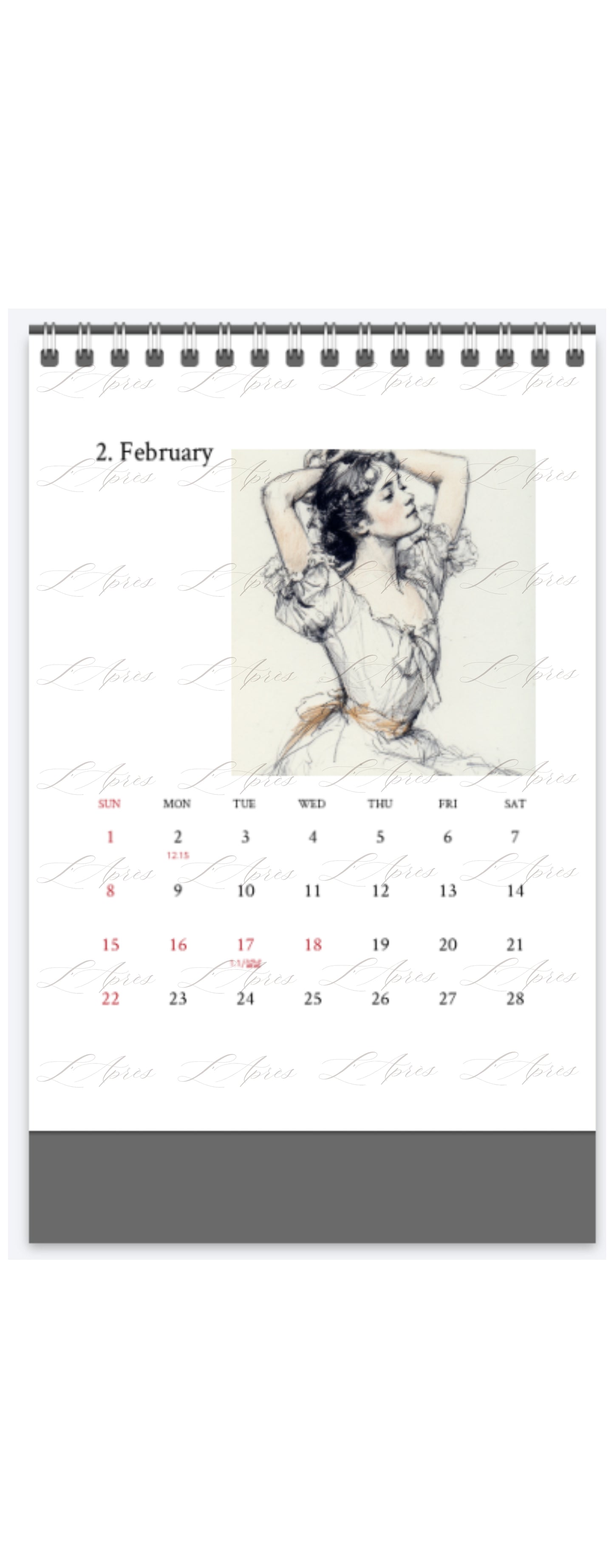 2026 Ballet Calendar (L’Après Ballet Edition 2026) Director Veronica J